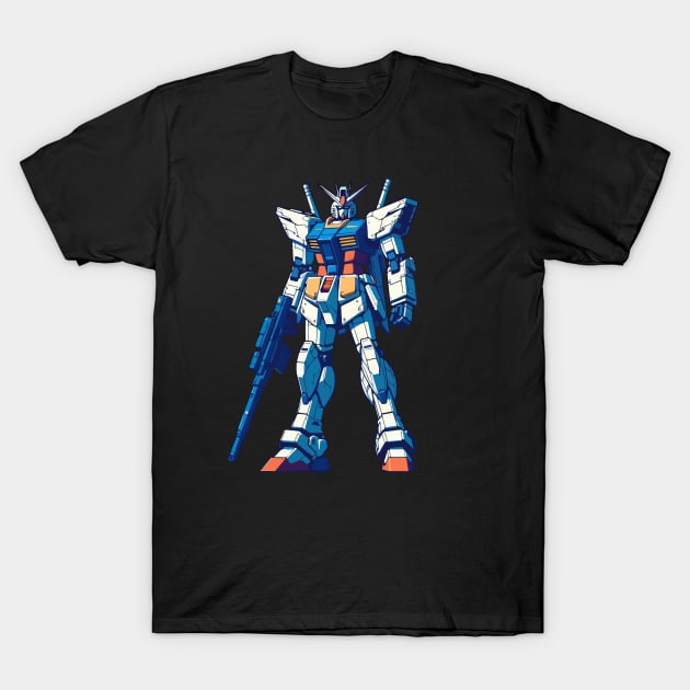 Gundam Unicorn T-Shirt by Chibi Pops